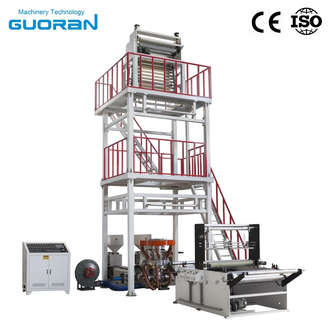 ABC Plastic Film Blowing Machine Plastic Film Slitting Machine Single Layer Double Layer Three Layer Film Blown Machine Plastic Film Extruder Machine