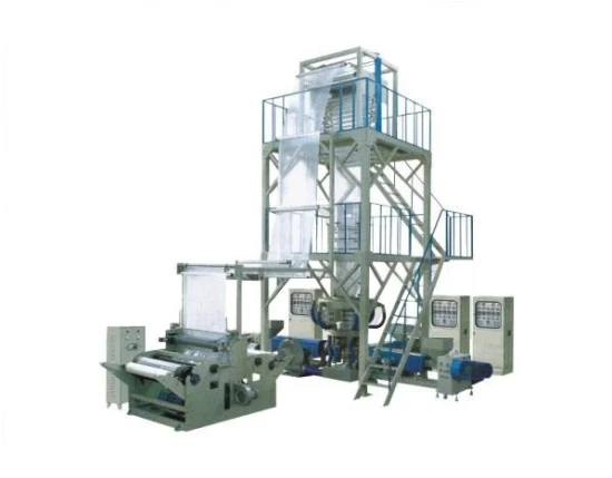 Dreischichtige Coextrusionsfolienblasmaschine HDPE/LDPE/PE-Blasfolienmaschinen